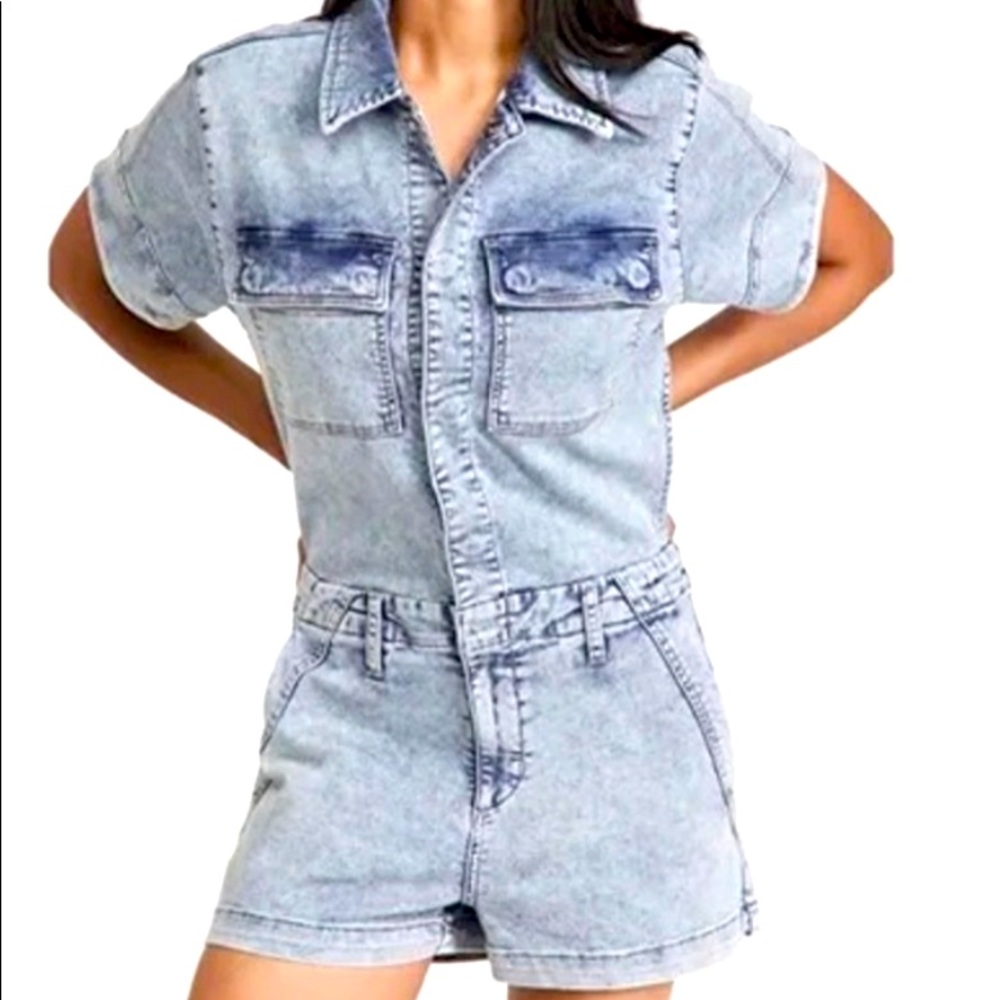 NWT Joe’s Jeans french terry Shortall romper Size S